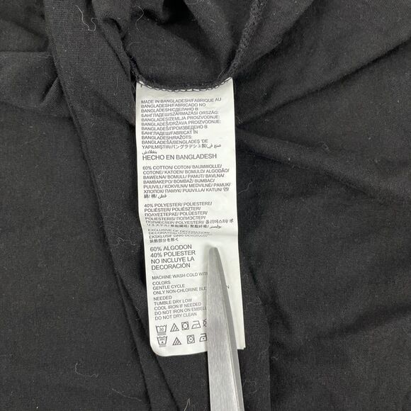 Mens Majestic Pittsburgh Pirates Lightweight T-Shirt Hoodie Size Medium Black - Picture 7 of 7